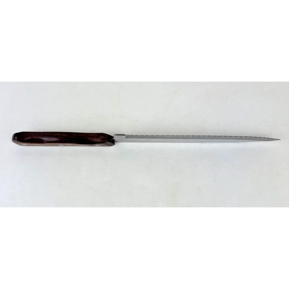 Hanford Forge Knife Serrated Wood Handle 8